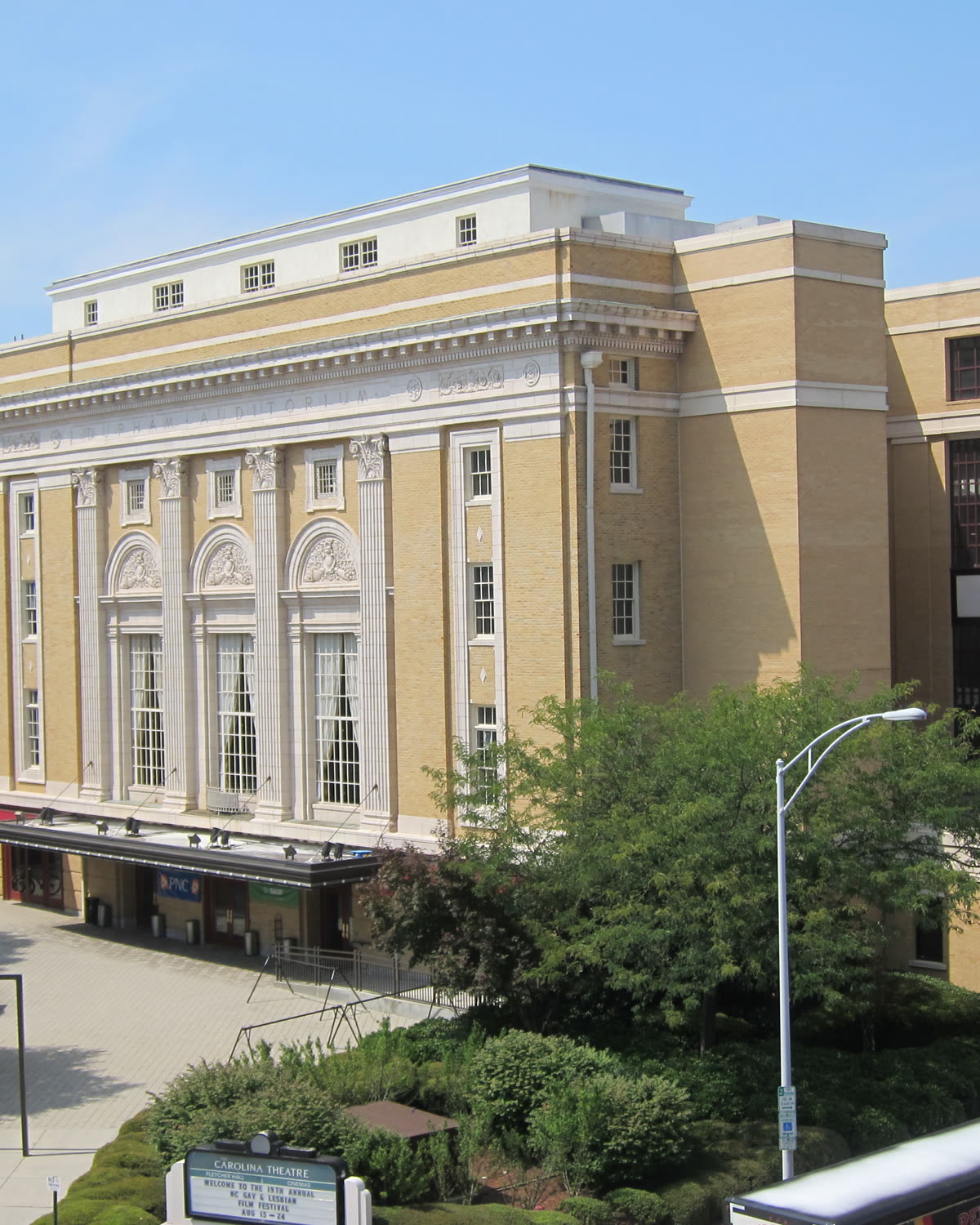 Carolina Theatre in downtown Durham, NC