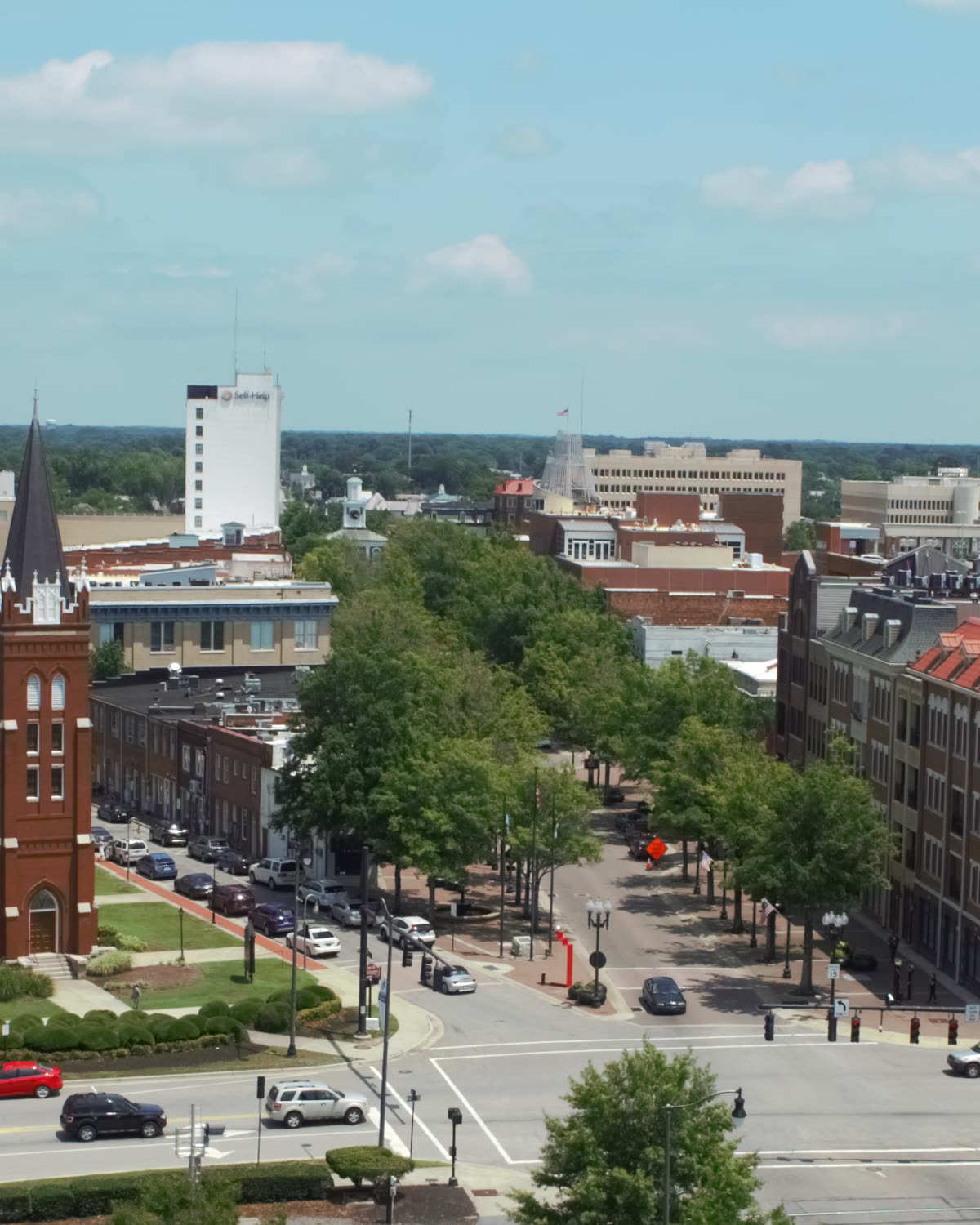 Downtown Fayetteville, NC skyline
