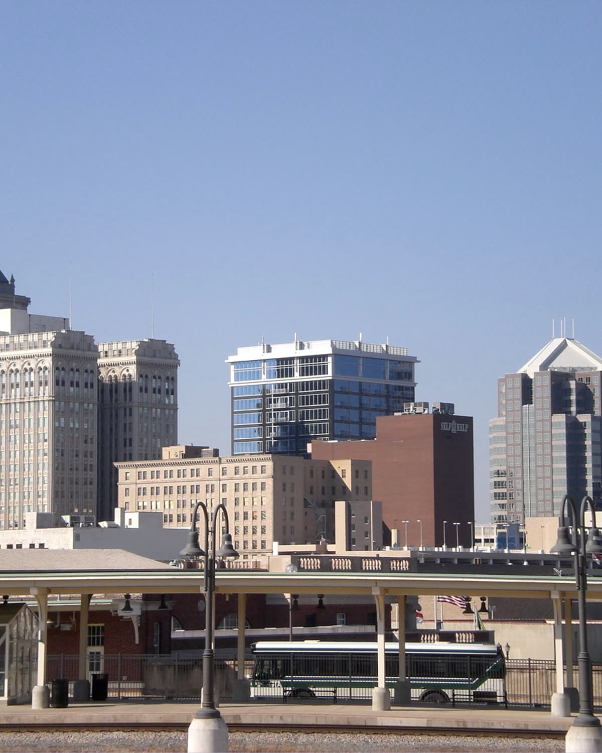 Downtown Greensboro, NC skyline