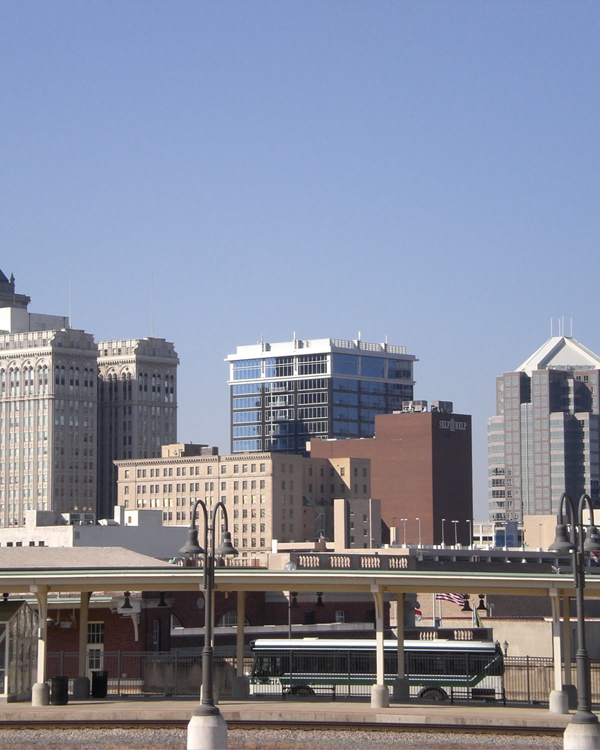 Downtown Greensboro, NC skyline