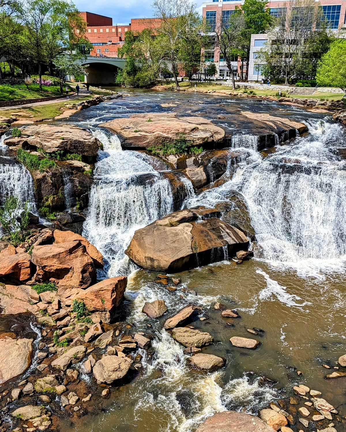 Falls Park on the Reedy in Greenville, SC