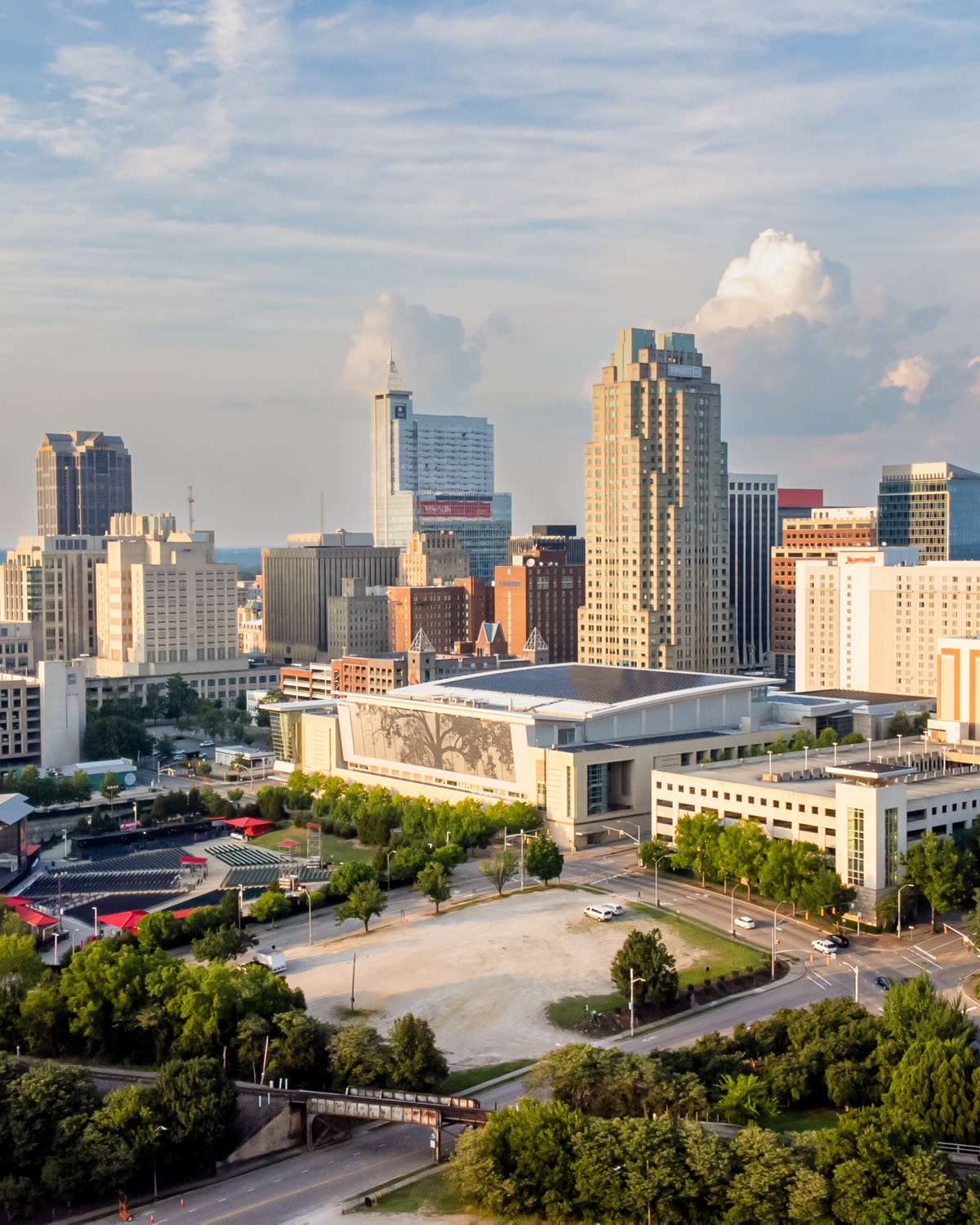 Downtown Raleigh, NC skyline