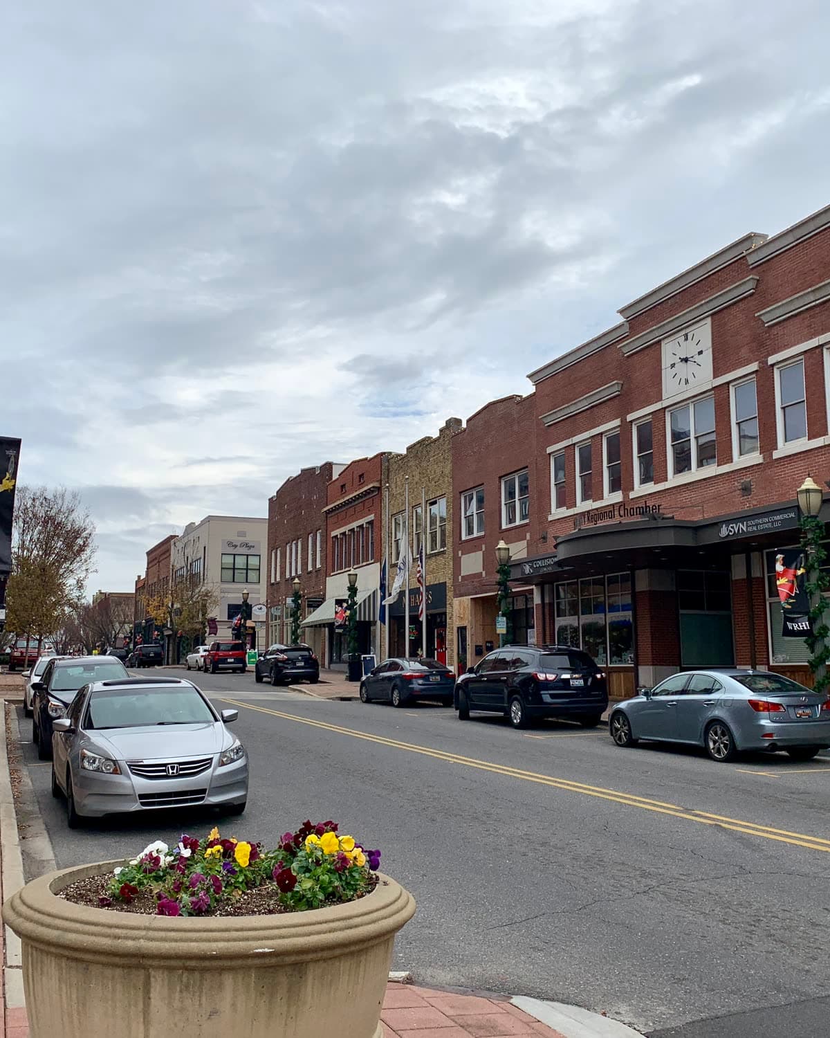 Main Street in downtown Rock Hill, SC